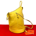 Loewe Vintage Anagram Log Leather Backpack