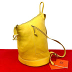 Loewe Vintage Anagram Log Leather Backpack
