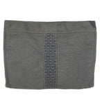 Hermes Pouch Her Line Cotton Gray