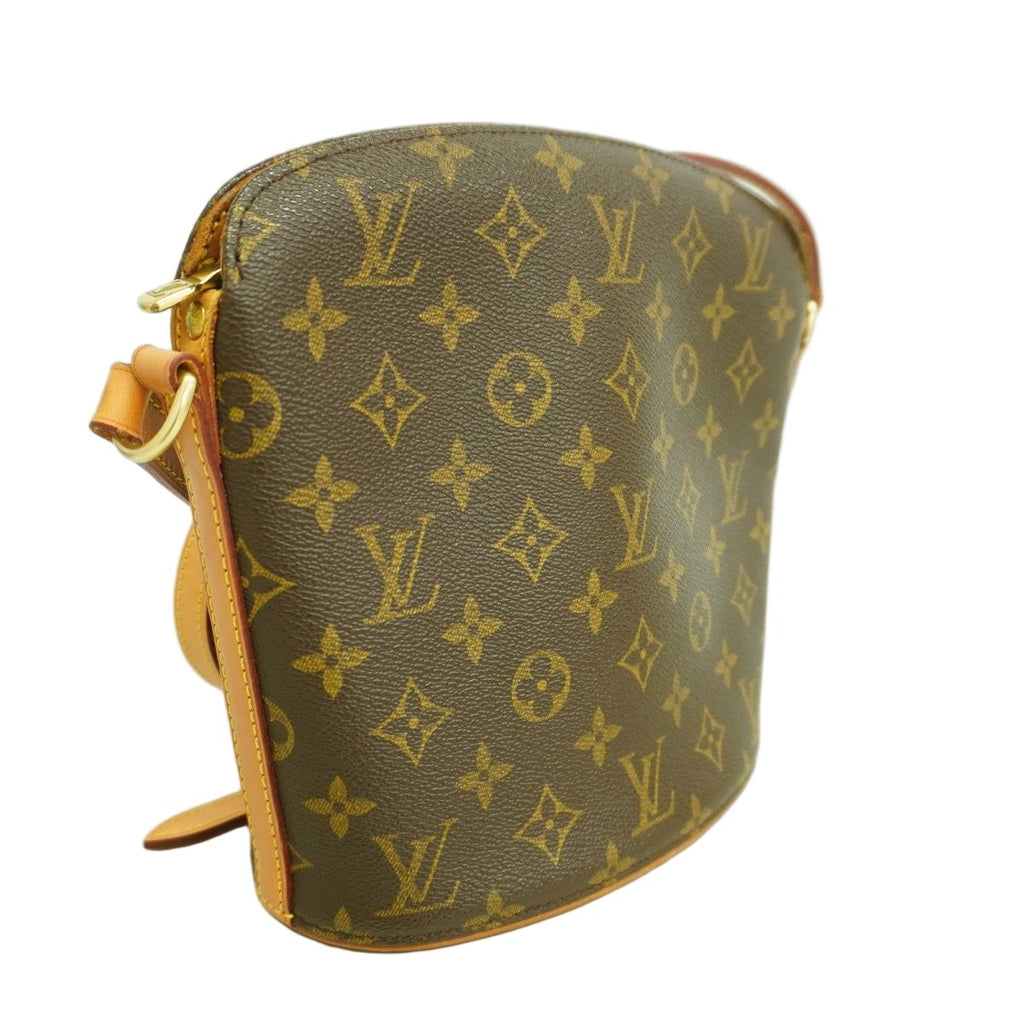 Louis Vuitton Shoulder Bag Monogram Drew Brown — view 2