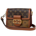 Louis Vuitton Dauphine Mini Shoulder Bag Monogram Brown