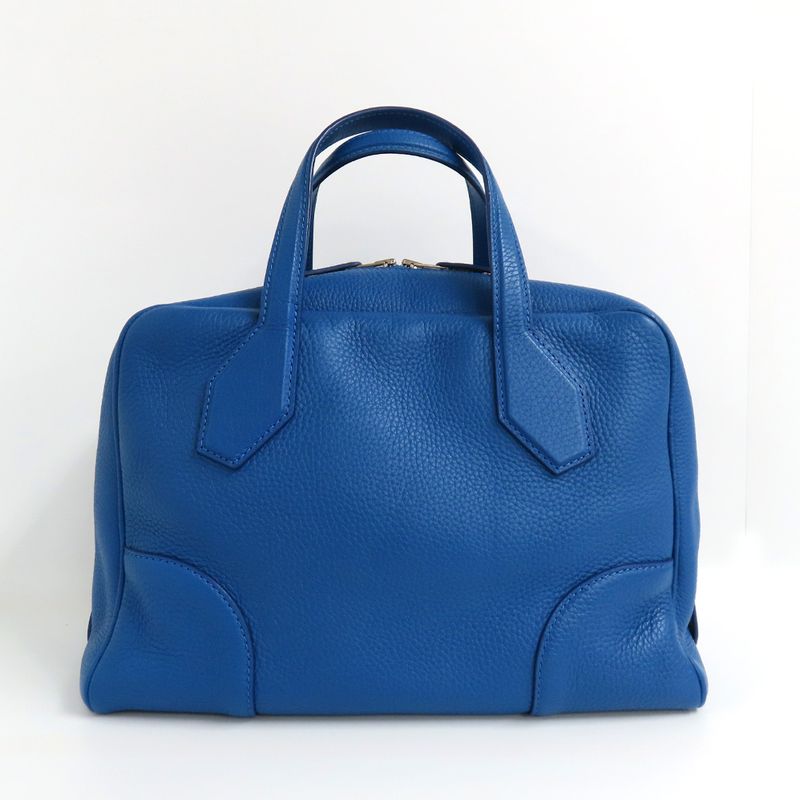 Louis Vuitton Dora Soft MM Shoulder Bag 2-Way Blue Silver — view 3