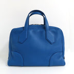 Louis Vuitton Dora Soft MM Shoulder Bag 2-Way Blue Silver — view 3