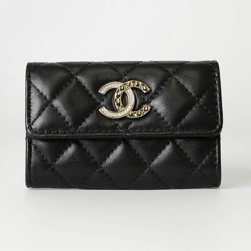 Chanel Card Case Black