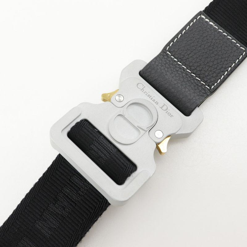 Dior Saddle Calf Black Body Bag — view 6