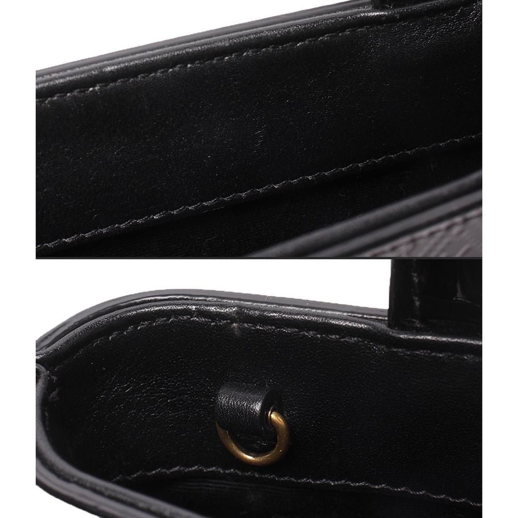 Saint Laurent 2-Way Chain Shoulder Bag Logo Emboss — view 6
