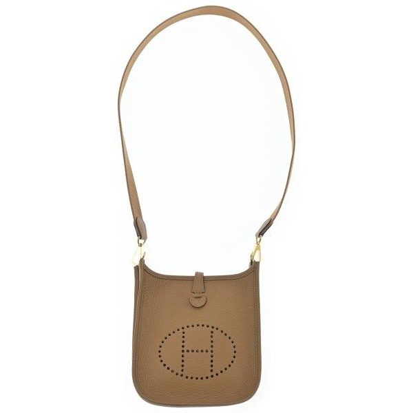 Hermes Shoulder Bag Beige — view 4