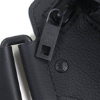 Louis Vuitton Leather Noir Black Aerogram Takeoff Ring Body Bag — view 3