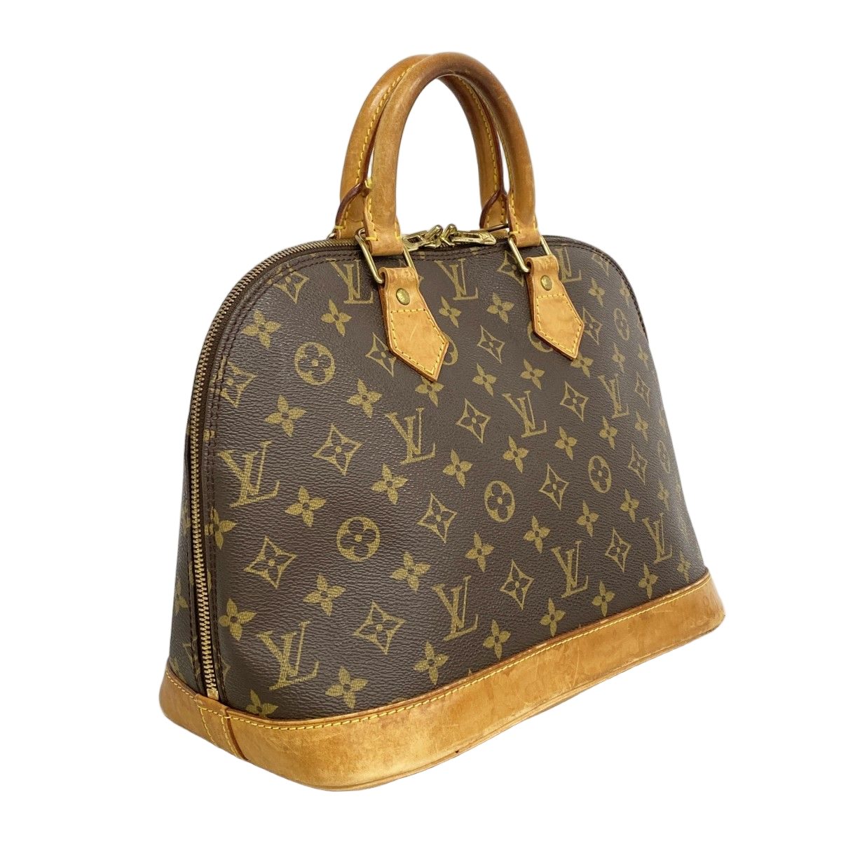 Louis Vuitton Handbag Monogram Alma Brown — view 2