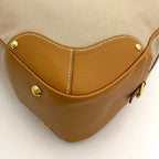 Prada 2-Way Boston Bag Beige Orange Corda Cuoio — view 7