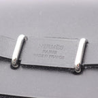 Hermes Shoulder Bag Herbag Zip Mini Black Canvas Leather — view 4