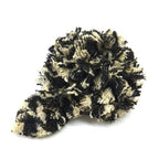 Chanel Camellia Corsage Tweed Black White Brooch