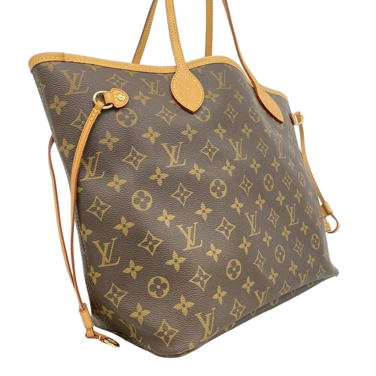 Louis Vuitton Tote Monogram Neverfull MM Brown — view 2