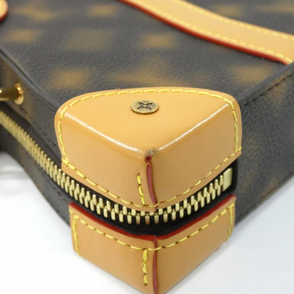 Louis Vuitton This Is Not Monogram Soft Trunk Shoulder Bag Brown Marron — view 2