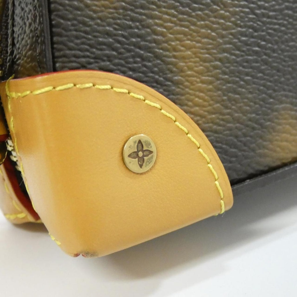Louis Vuitton This Is Not Monogram Soft Trunk Shoulder Bag Brown Marron — view 4