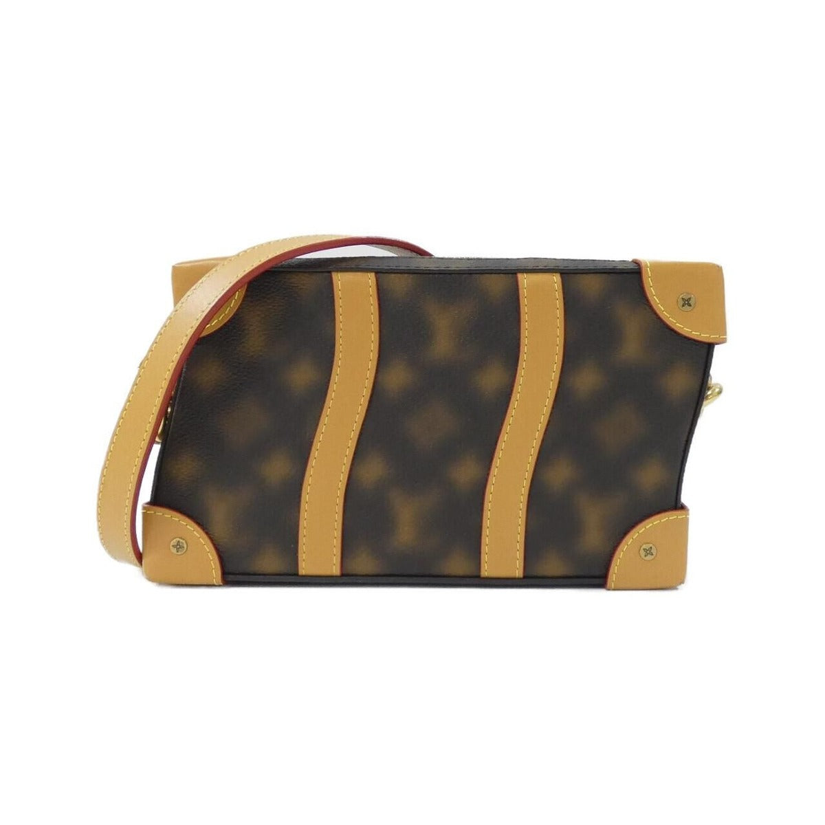 Louis Vuitton This Is Not Monogram Soft Trunk Shoulder Bag Brown Marron