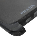 Prada Cell Phone Accessories Saffiano Triangle Iphonecabas Saffianoleather — view 4