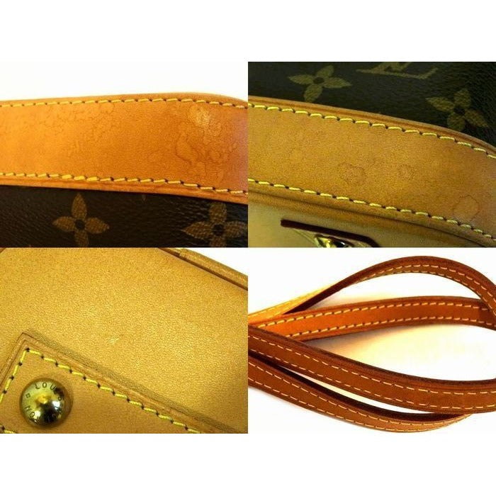 Louis Vuitton Sn1189 IC Chip Monogram Alma BB Handbag Brown 2-Way — view 5