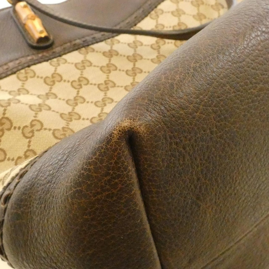 Gucci Bag Leather Canvas — view 3