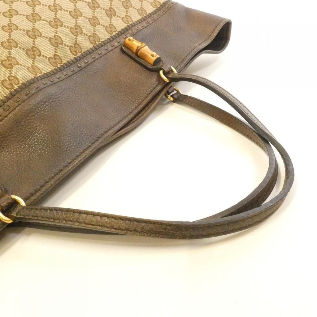 Gucci Bag Leather Canvas — view 4
