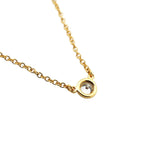 Tiffany & Co Necklace by the Yard 18k Yellow Gold Diamond — view 2