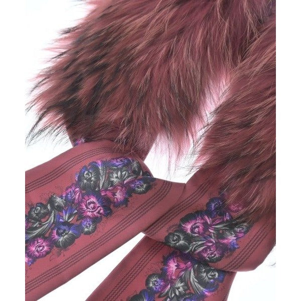 Loewe Shawl Silk Black Red Purple Etc — view 2