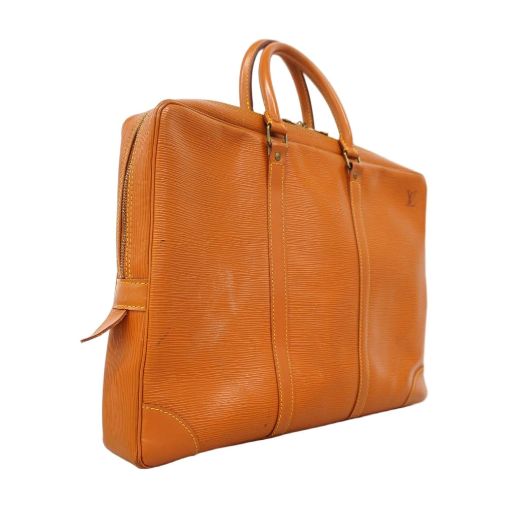 Louis Vuitton Business Bag Epi Porte Documents Voyage Cipango Gold — view 2