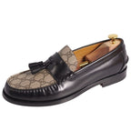 Gucci Loafers Moccasins Tassel GG Supreme Leather