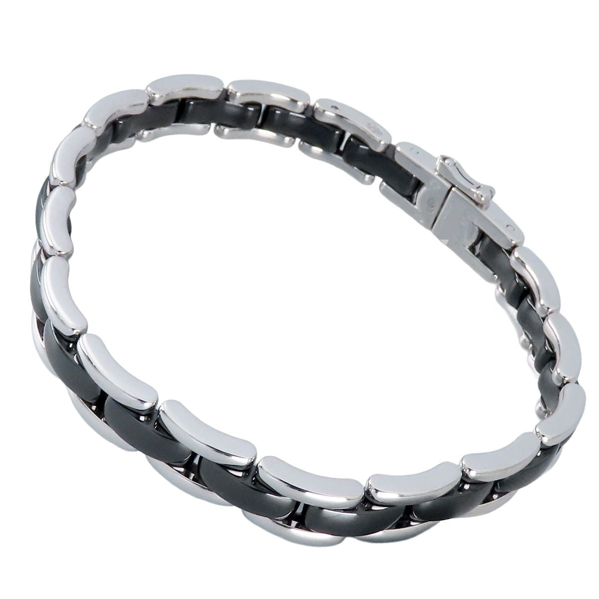Chanel Ultra Bracelet White Gold Black 18k Ceramic 16.5 — view 2