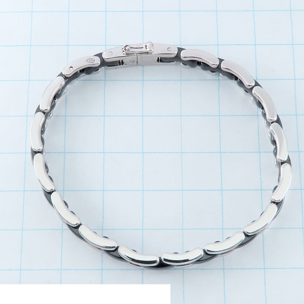 Chanel Ultra Bracelet White Gold Black 18k Ceramic 16.5 — view 3