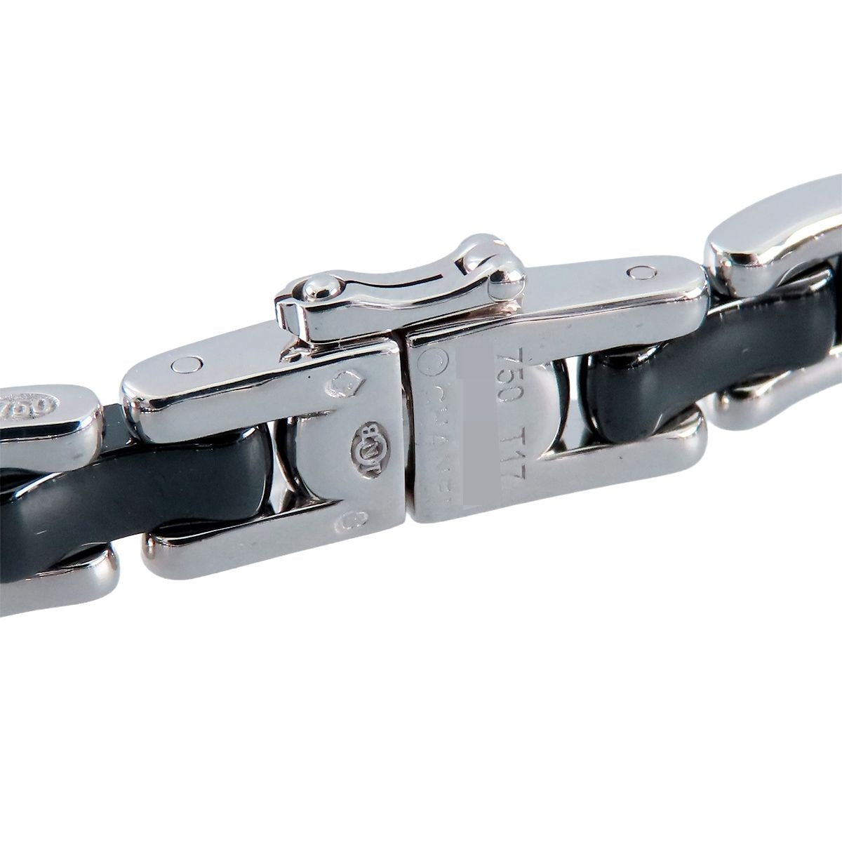 Chanel Ultra Bracelet White Gold Black 18k Ceramic 16.5 — view 5