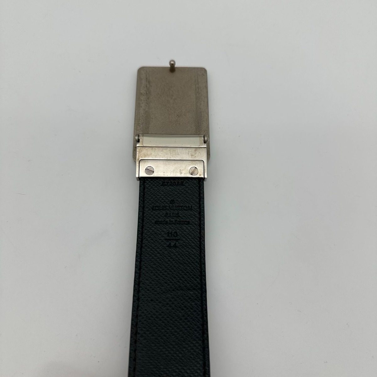 Louis Vuitton Damier Graphite Ceinture Enventure Reversible Belt — view 4