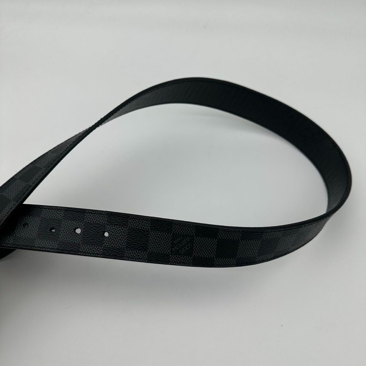 Louis Vuitton Damier Graphite Ceinture Enventure Reversible Belt — view 6