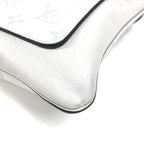 Louis Vuitton Shoulder Bag Flap Messenger Taiga Leather White — view 5