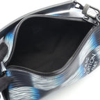 Louis Vuitton Handbag Soft Porochon PM Blue Moon Black Leather — view 3