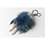 Prada Key Ring Holder Trick Nancy Robot Blue Multi — view 5