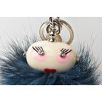 Prada Key Ring Holder Trick Nancy Robot Blue Multi — view 6