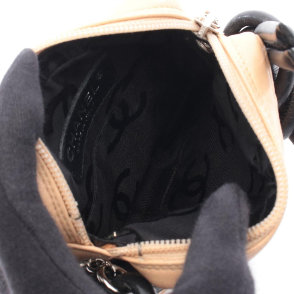 Chanel Shoulder Bag Cambon Beige Black — view 3