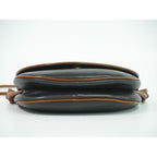 Celine Leather Shoulder Bag Pochette Black — view 3