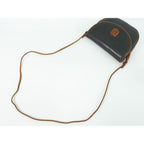Celine Leather Shoulder Bag Pochette Black — view 4