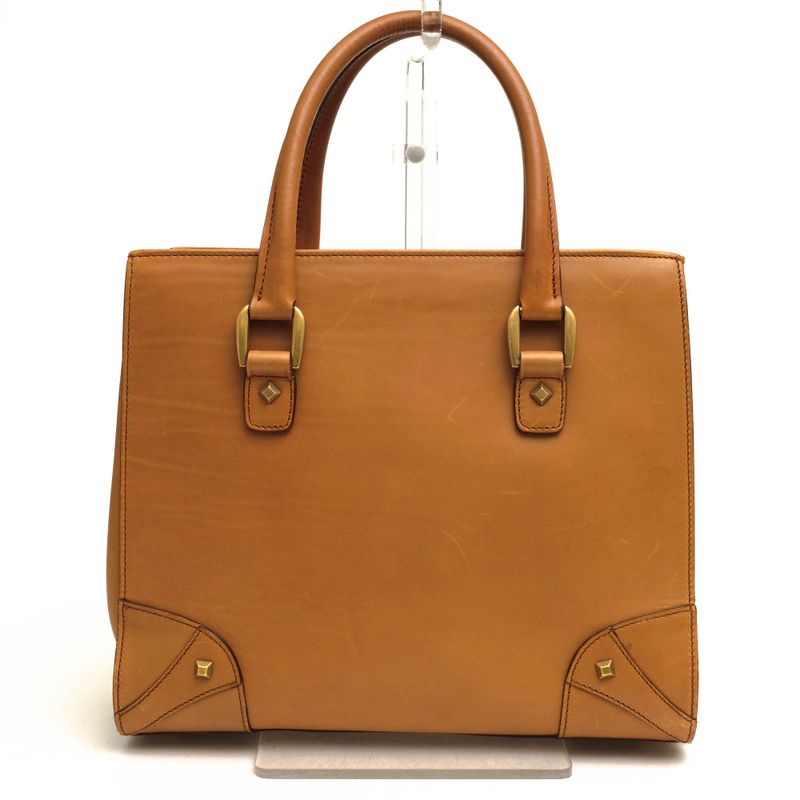 Gucci Bag Tote Handbag Women Leather Brown — view 2