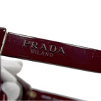 Prada Sunglasses in Black Gradient Bordeaux Red — view 2