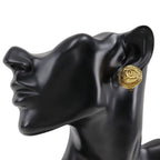 Chanel Coco Mark Vintage Gold Plated 14.0 g Earrings — view 3