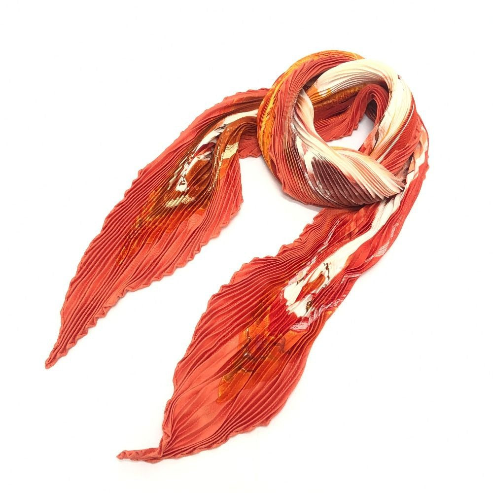 Hermes Scarf Smiles in Third Millenary Silk Orange