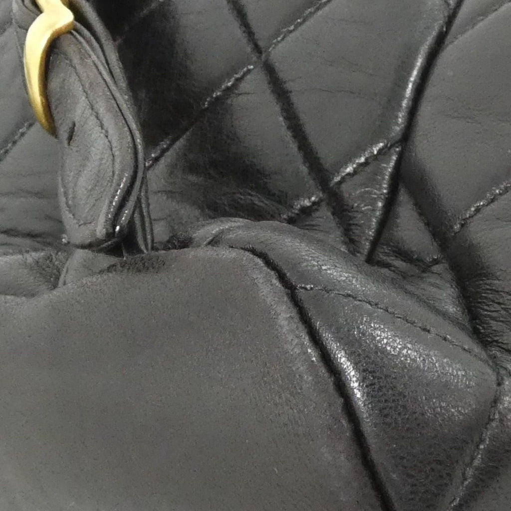 Chanel Vintage Backpack Gold — view 3