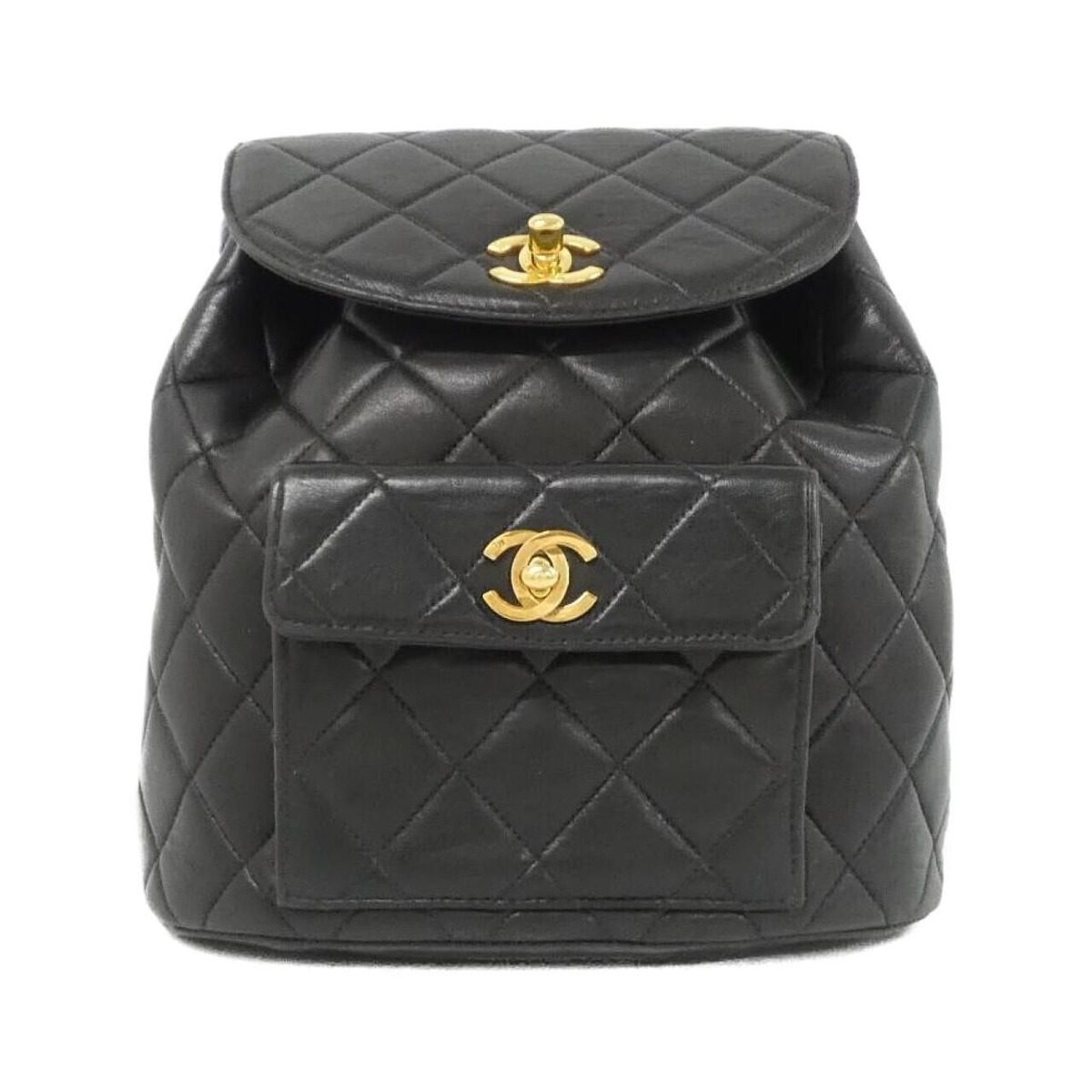 Chanel Vintage Backpack Gold
