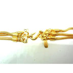 Yves Saint Laurent Necklace Gold Metal Women 2 Strands — view 2