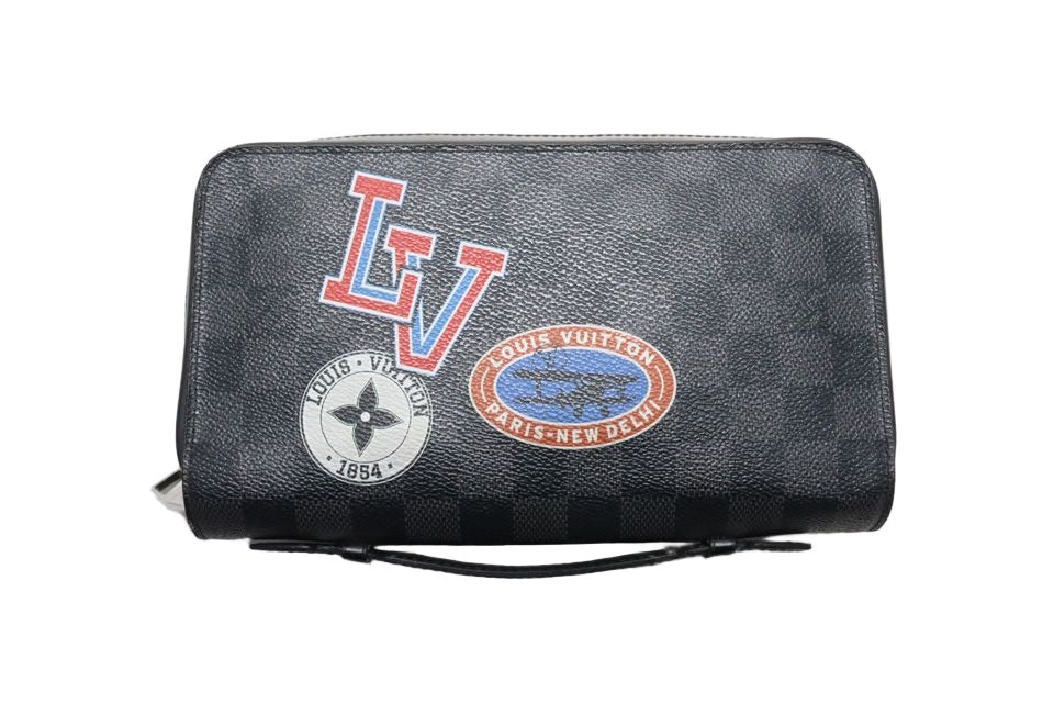 Louis Vuitton Damier Graphite Zippy XL Travel Case Wallet