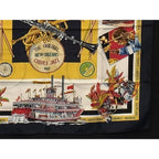 Hermes Scarf Carre 90 Multicolor 100% Silk THE Orleans Neworiginal — view 4