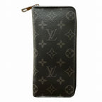Louis Vuitton Monogram Eclipse Zippy Wallet Vertical